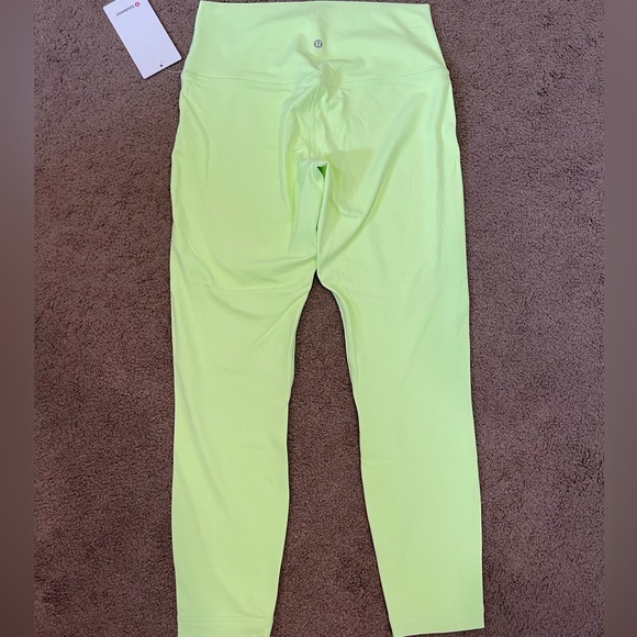Lululemon Align High-Rise Pant 25” - Size 10 - Faded Zap - Picture 2 of 13